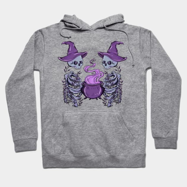 Witchy twins Hoodie by Jess Adams